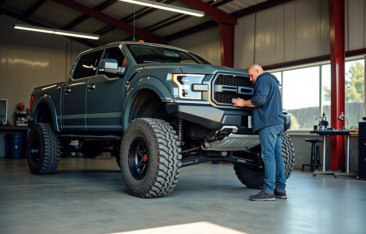 tire rotation on a 4x4 truck