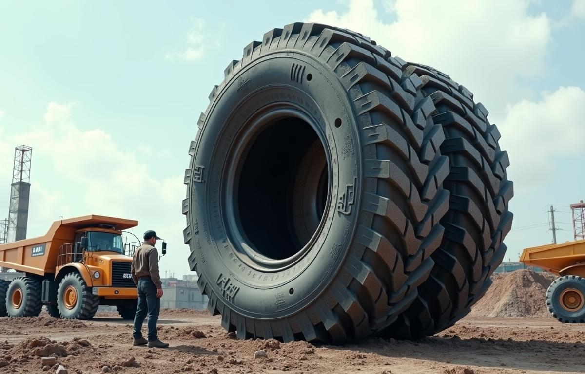 biggest truck tire in the world