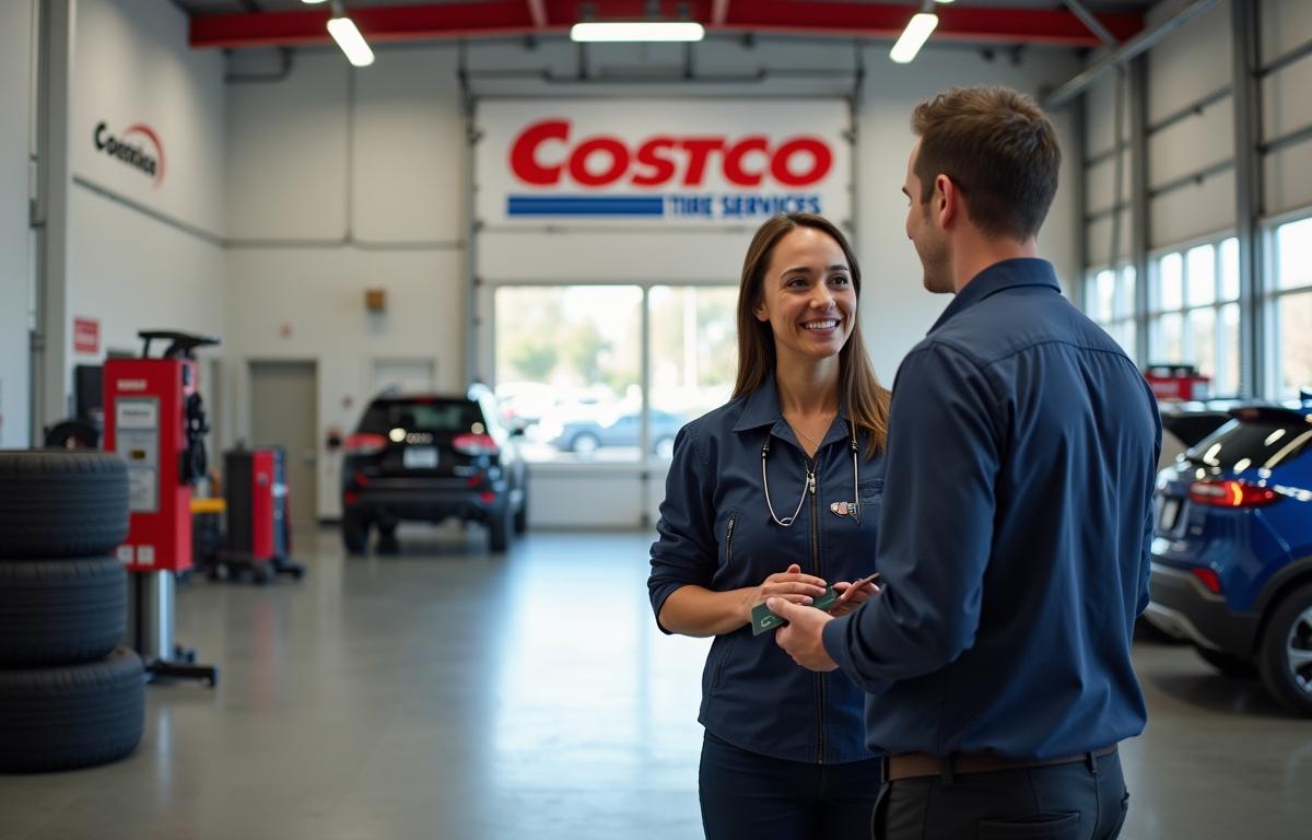 does costco have free tire rotation