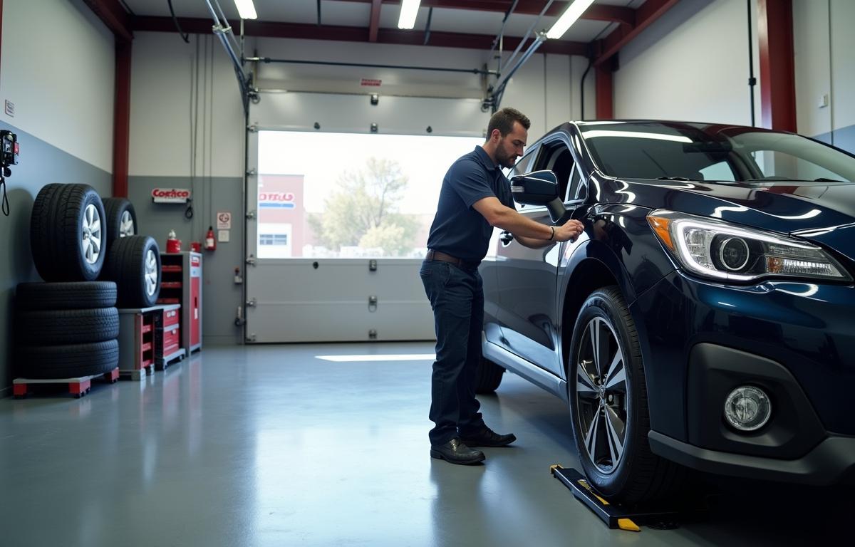 does Costco charge tire installation fee