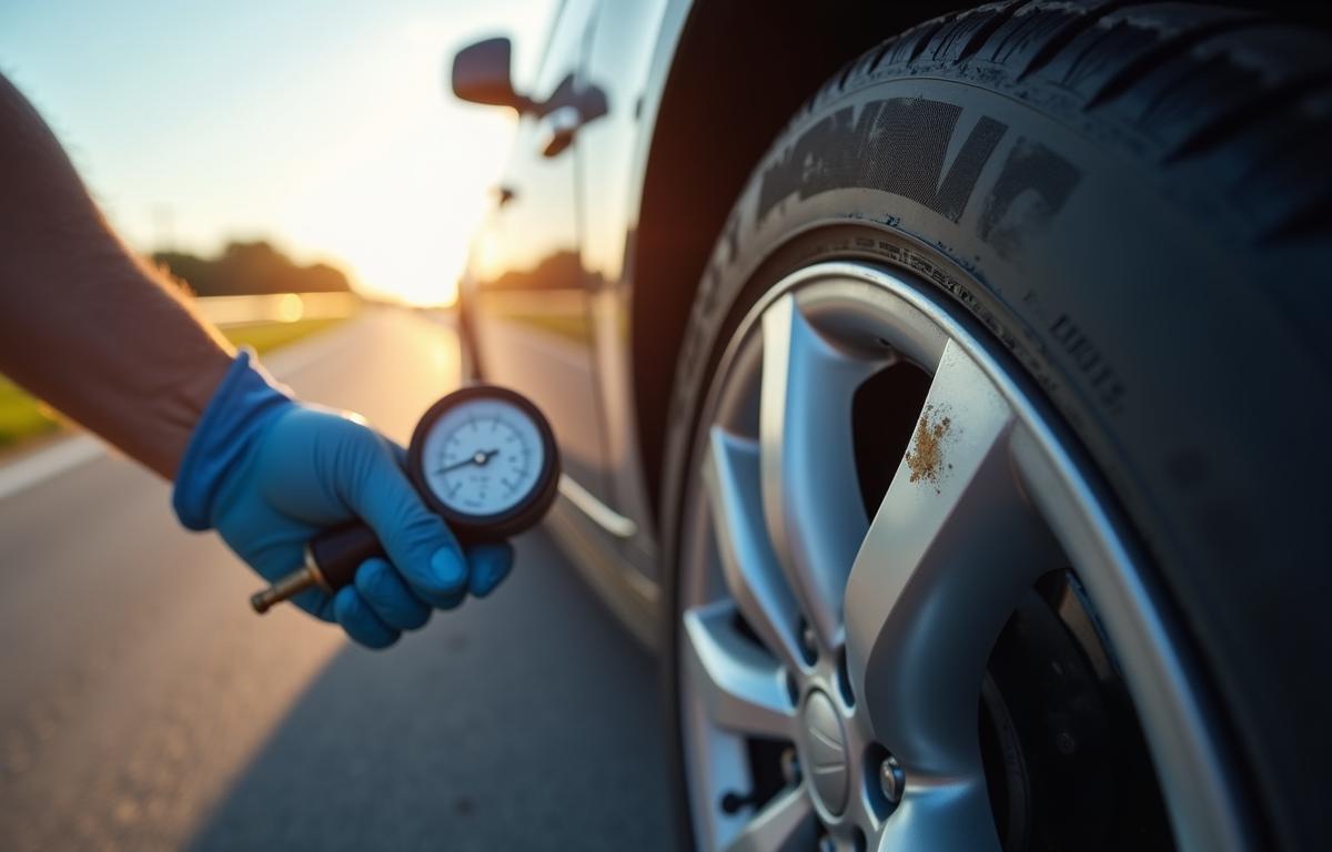 is it safe to drive on a plugged tire