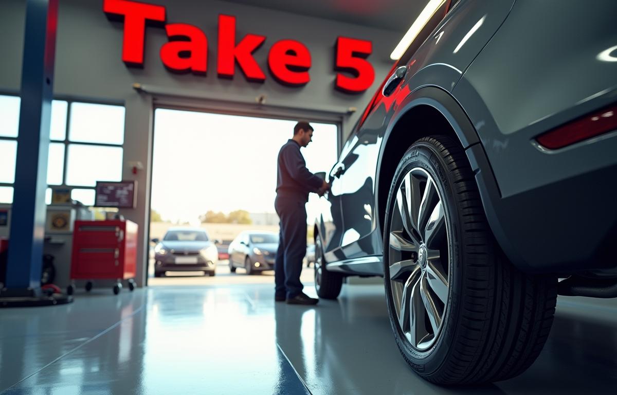does take 5 do tire rotation